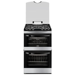 Zanussi ZCG43000BA Gas Cooker Stainless Steel